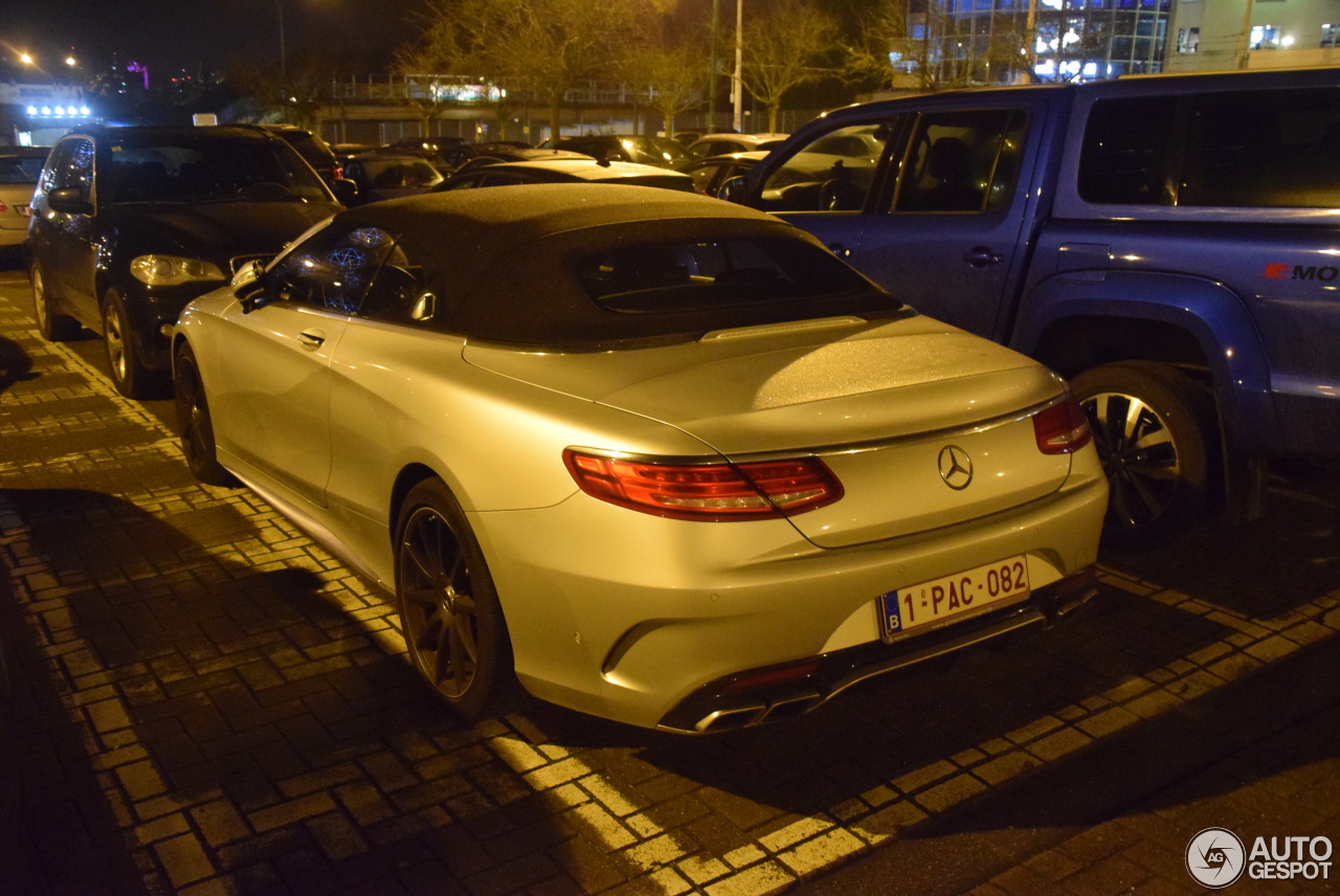 Mercedes-AMG S 63 Convertible A217