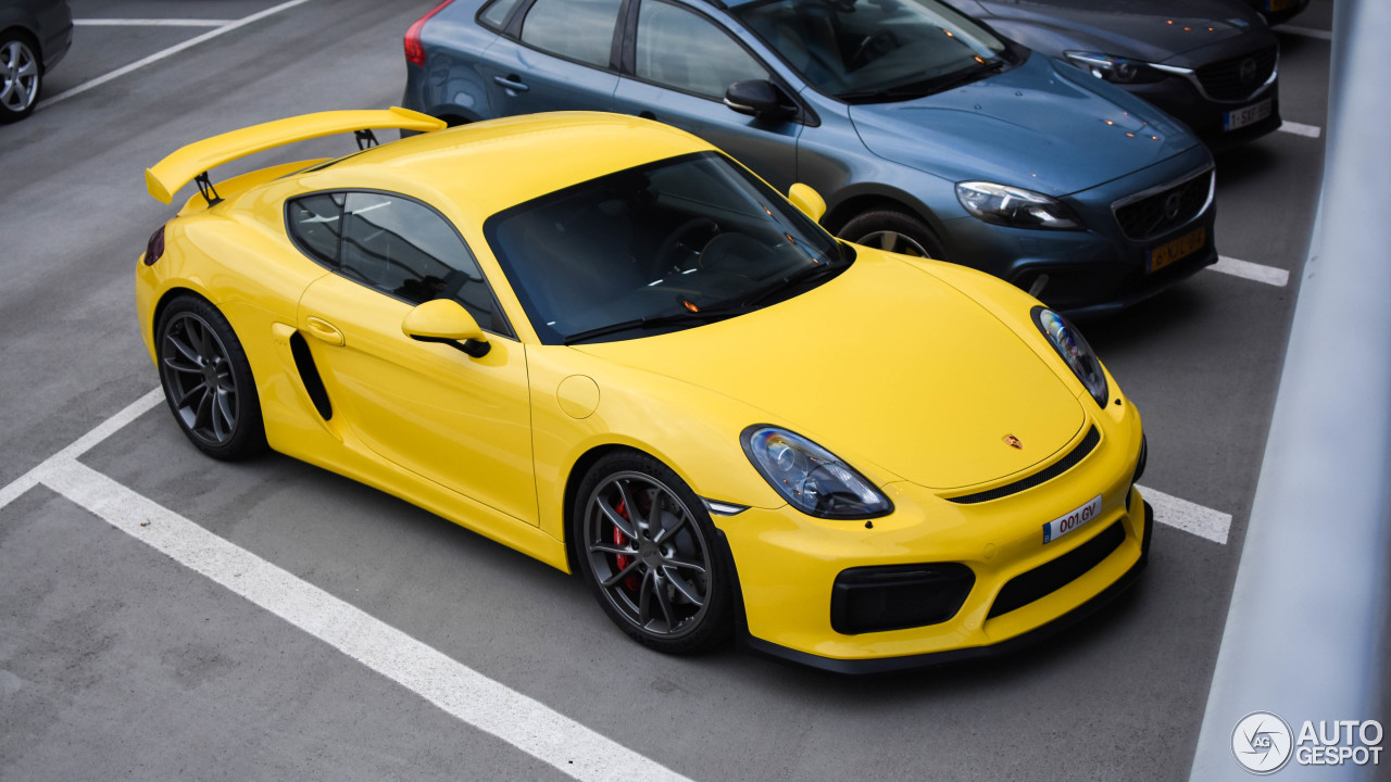 Porsche 981 Cayman GT4