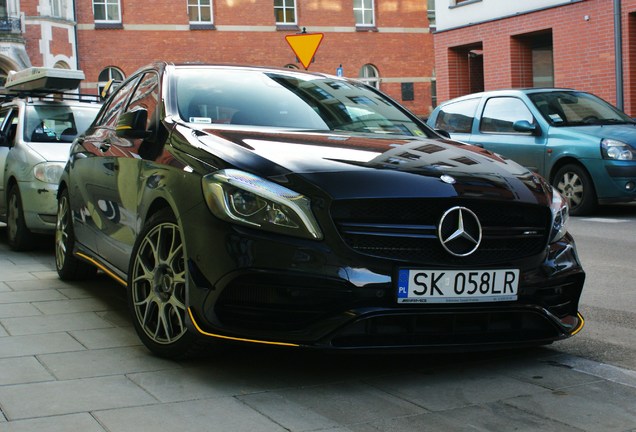 Mercedes-AMG A 45 W176 Yellow Night Edition