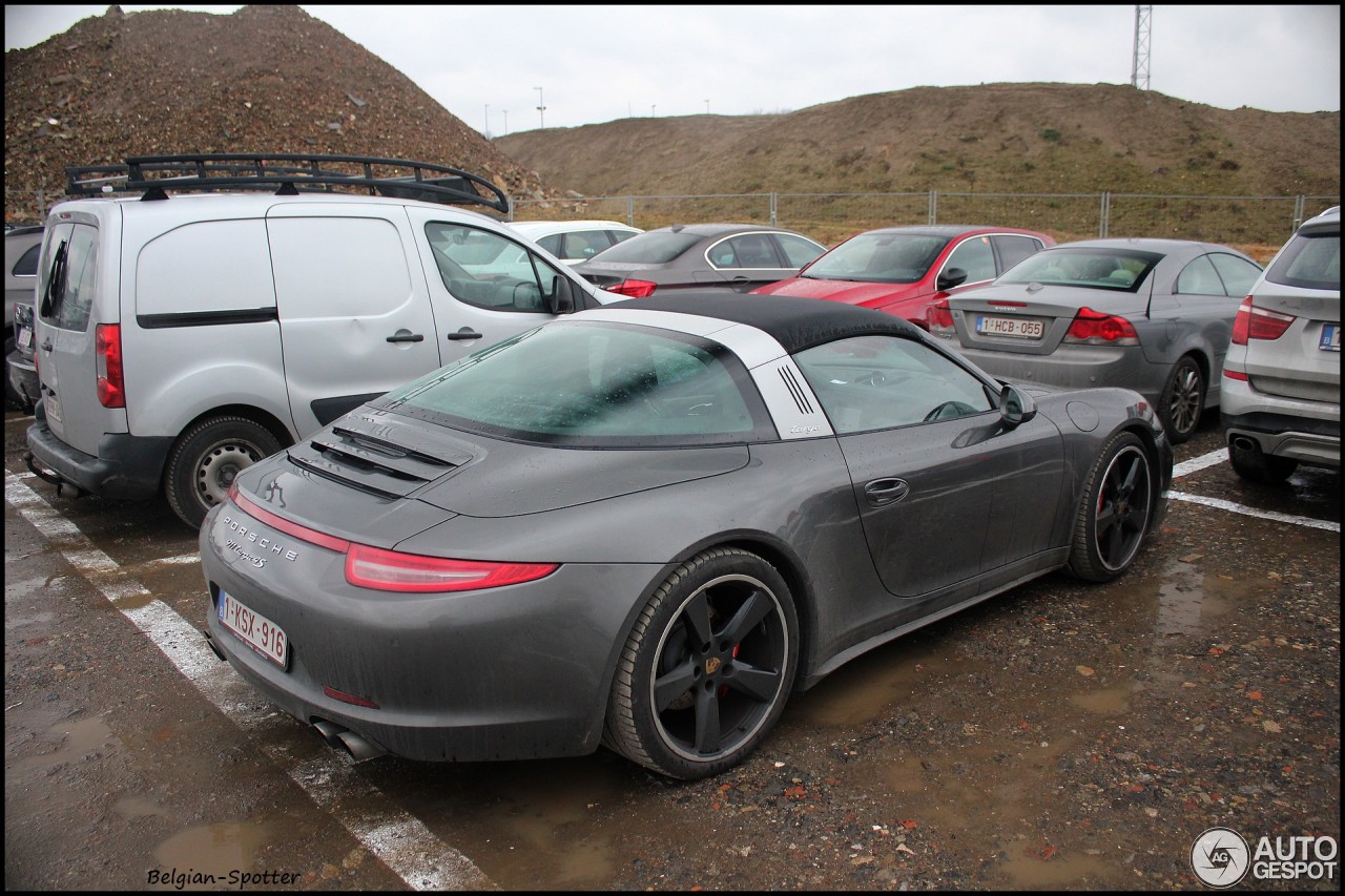 Porsche 991 Targa 4S Exclusive Belgium Edition