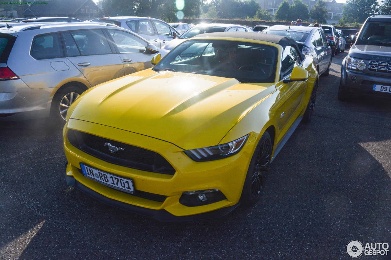 Ford Mustang GT Convertible 2015