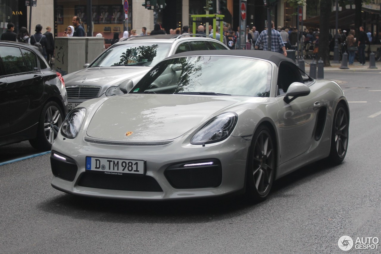 Porsche 981 Boxster Spyder