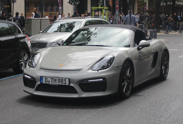 Porsche 981 Boxster Spyder