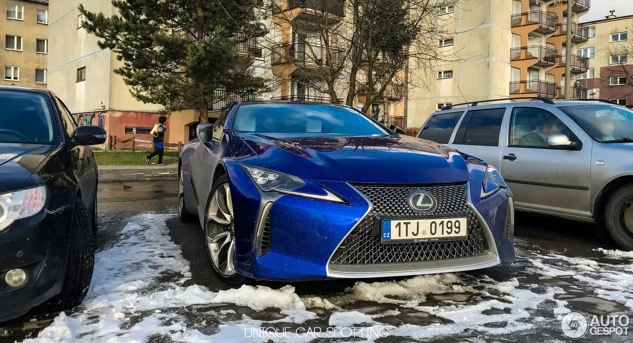 Lexus LC 500 Structural Blue Edition