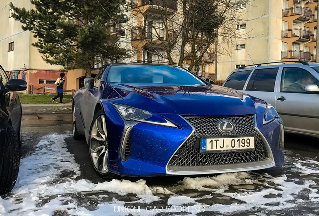 Lexus LC 500 Structural Blue Edition