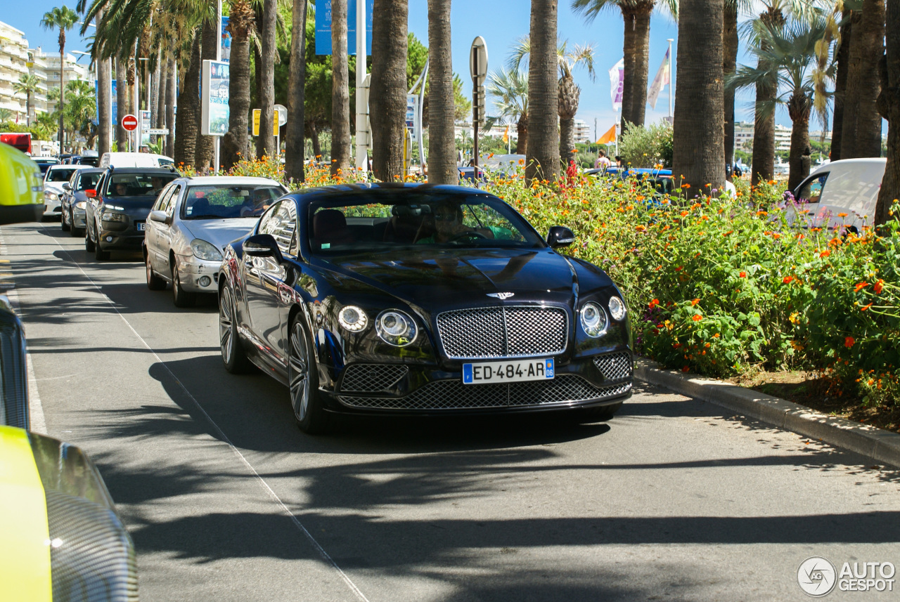 Bentley Continental GT Speed 2016