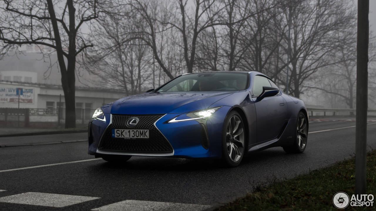 Lexus LC 500h Structural Blue Edition