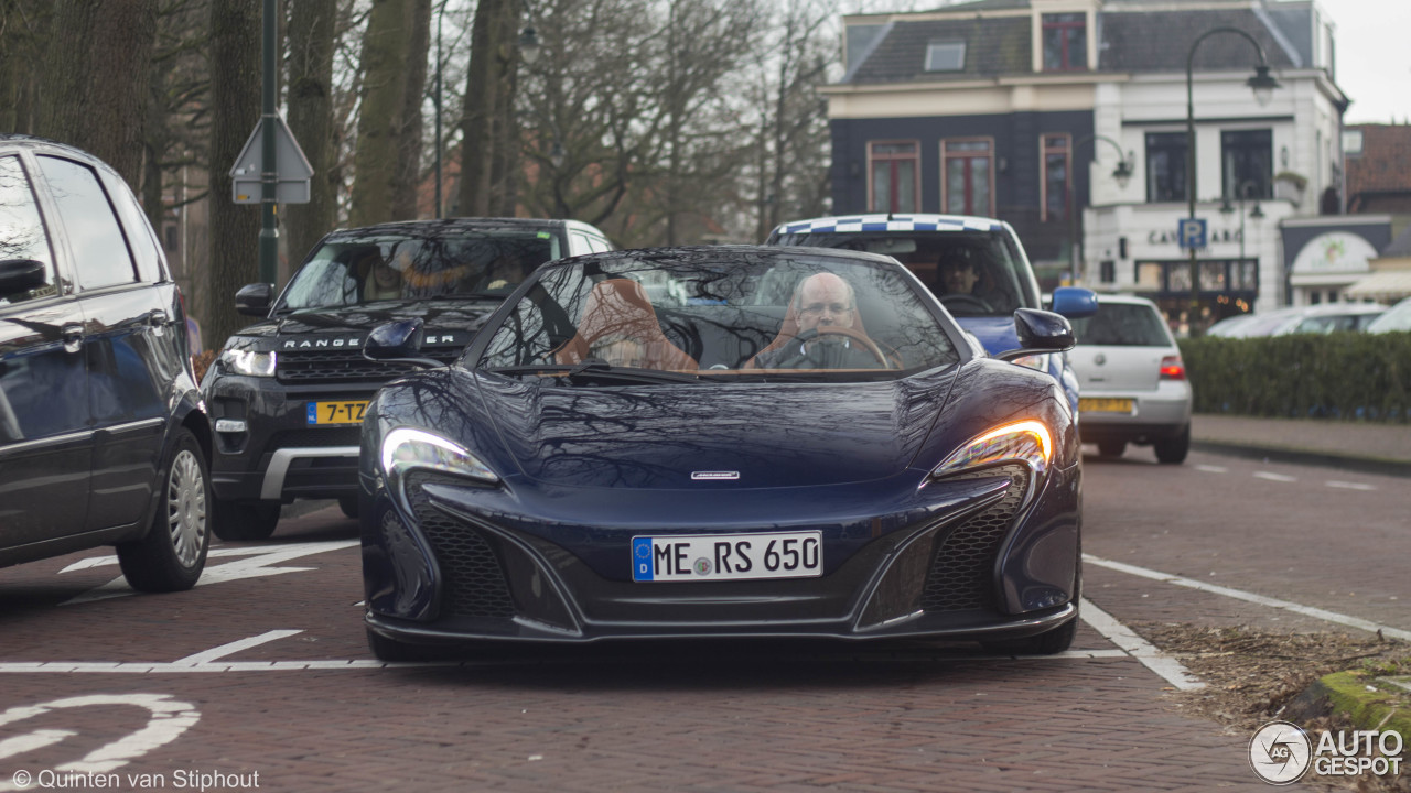 McLaren 650S Spider