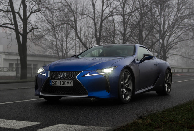 Lexus LC 500h Structural Blue Edition