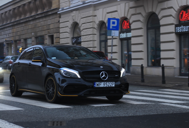 Mercedes-AMG A 45 W176 Yellow Night Edition