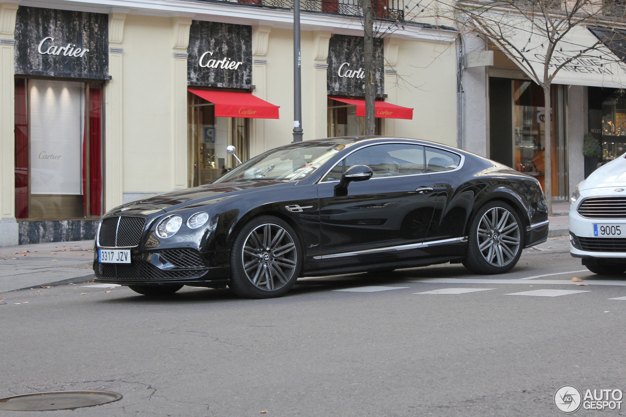 Bentley Continental GT Speed 2016