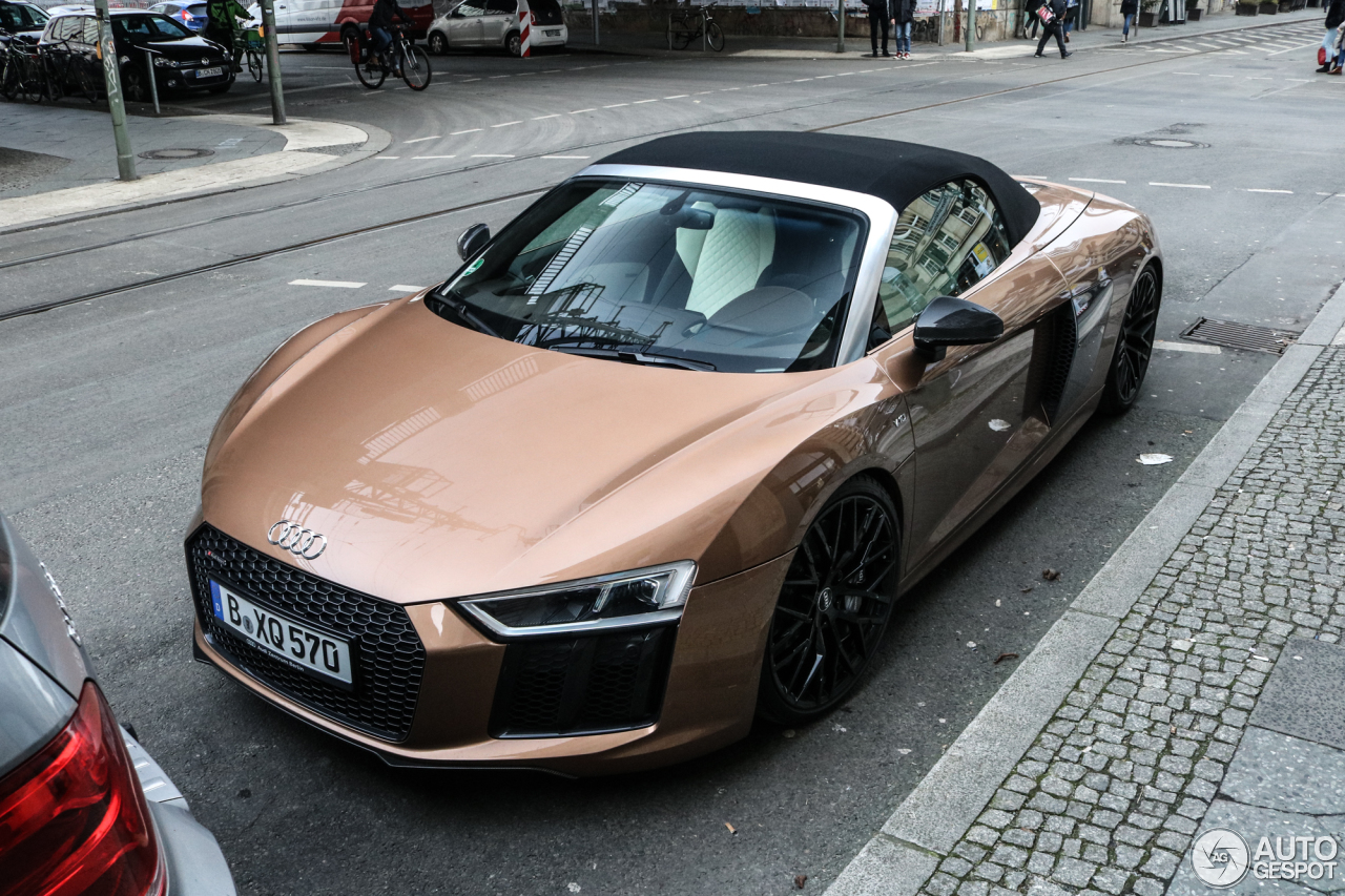 Audi R8 V10 Spyder 2016