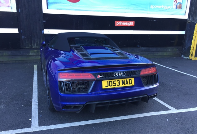 Audi R8 V10 Plus Spyder 2017