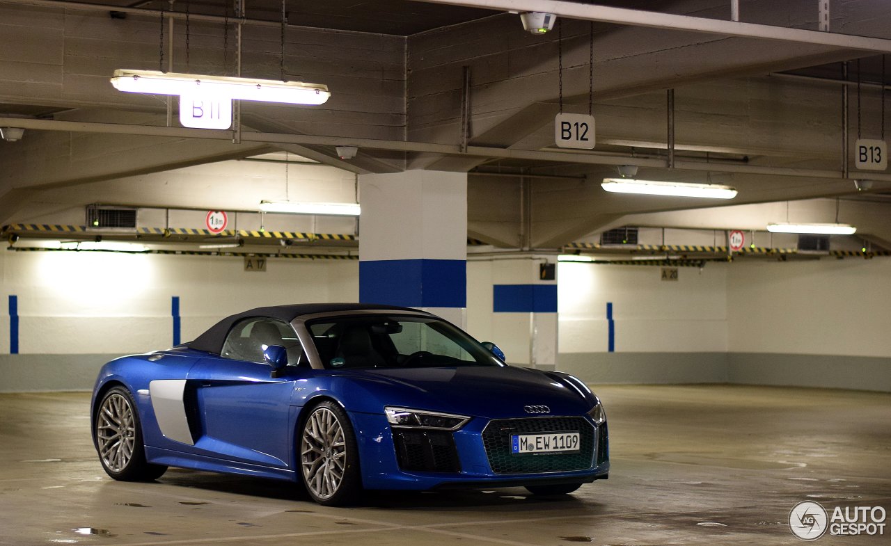 Audi R8 V10 Spyder 2016