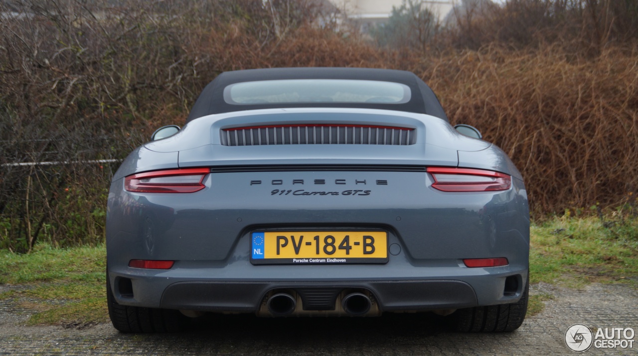 Porsche 991 Carrera GTS Cabriolet MkII