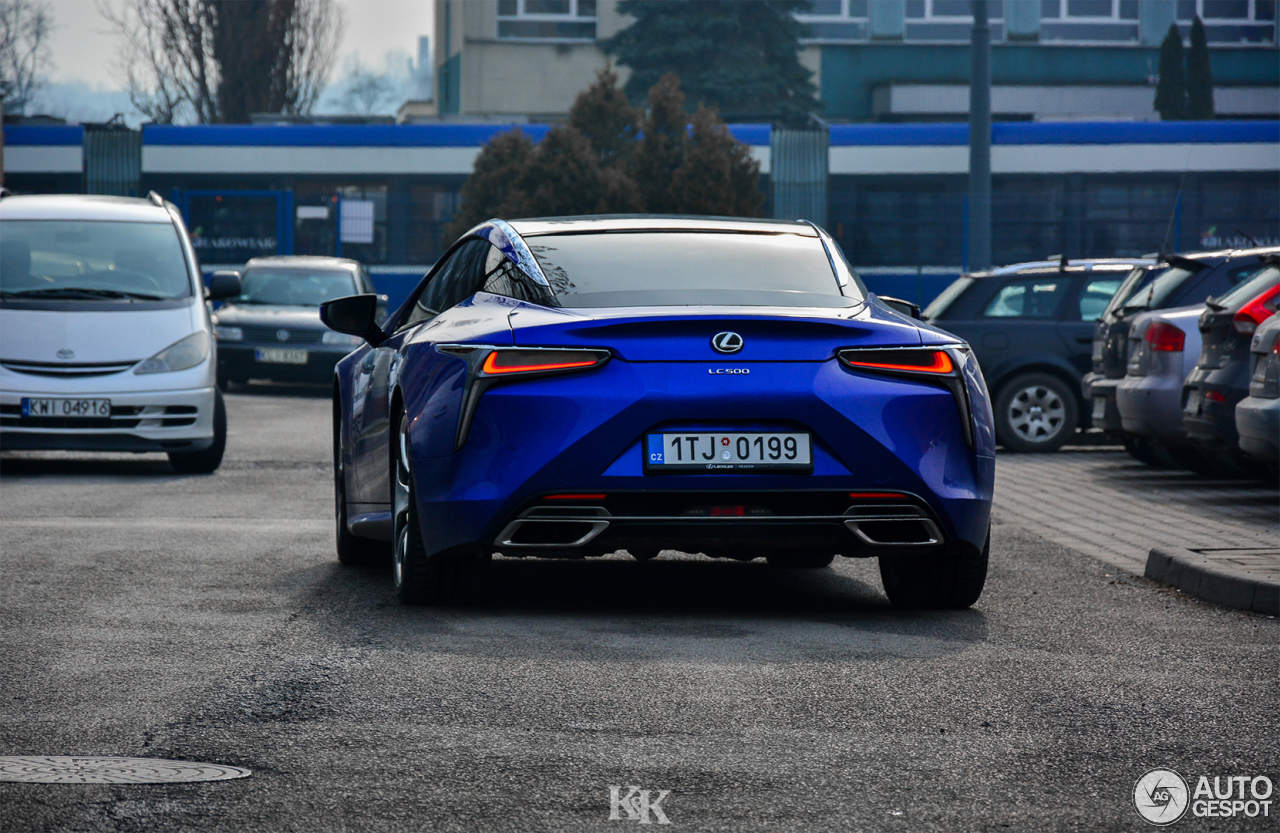 Lexus LC 500 Structural Blue Edition