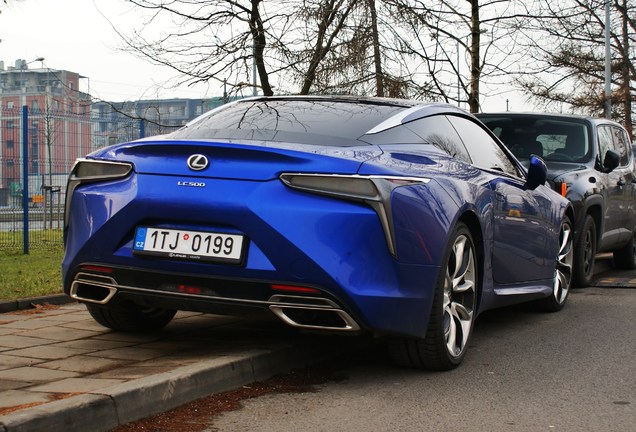 Lexus LC 500 Structural Blue Edition