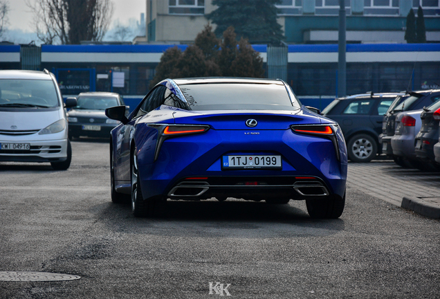 Lexus LC 500 Structural Blue Edition