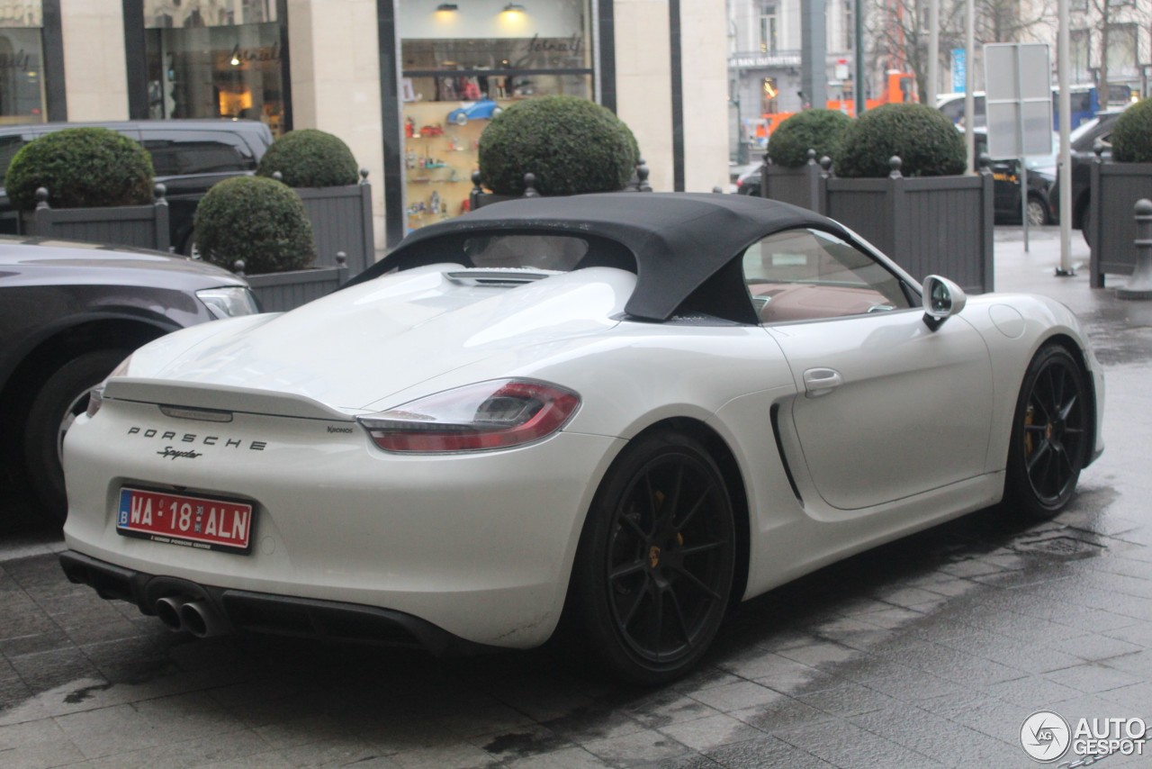 Porsche 981 Boxster Spyder