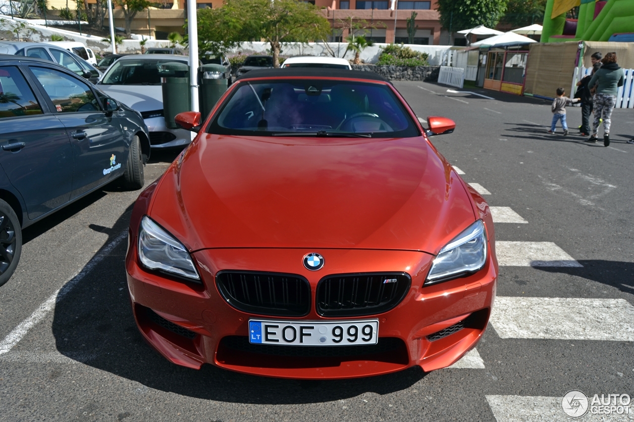 BMW M6 F12 Cabriolet 2015