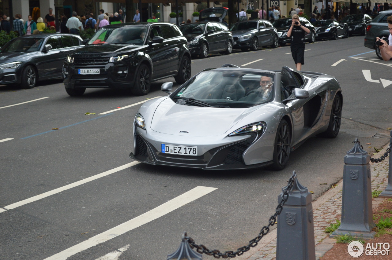 McLaren 650S Spider