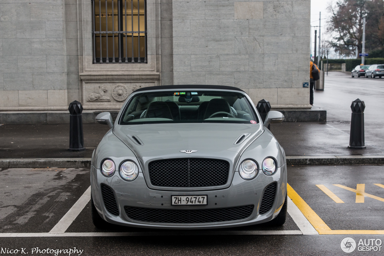 Bentley Continental Supersports Convertible