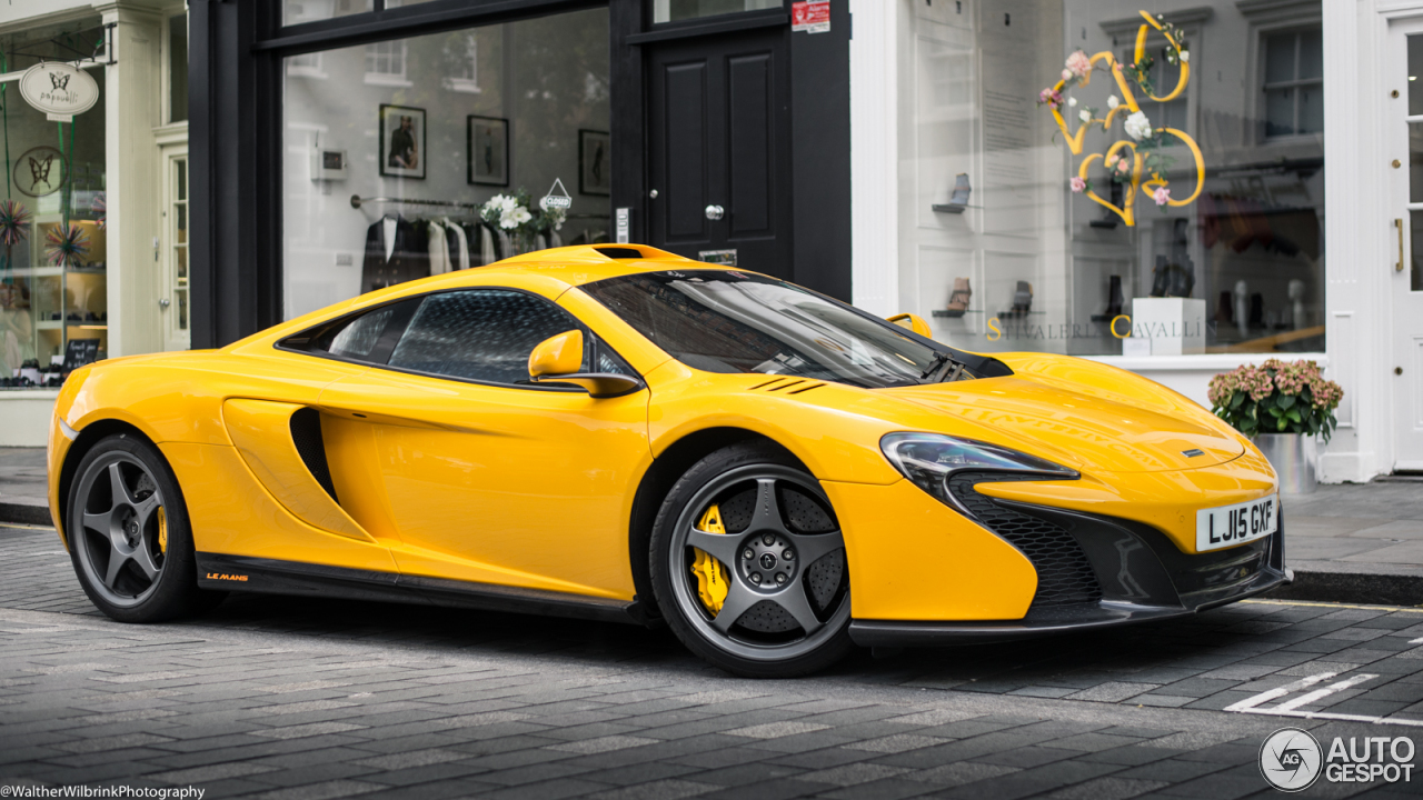 McLaren 650S Le Mans