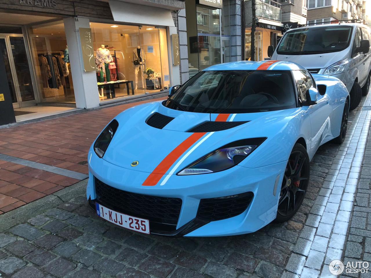 Lotus Evora 400 Blue & Orange Edition