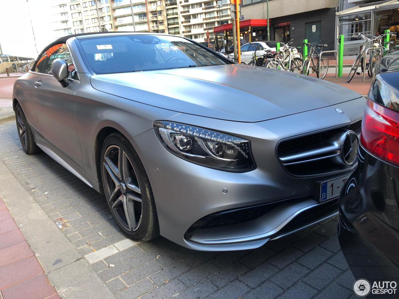 Mercedes-AMG S 63 Convertible A217