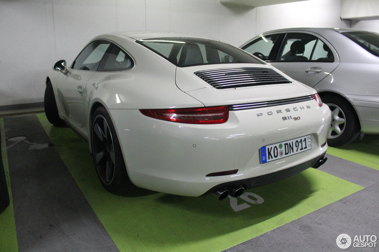 Porsche 991 50th Anniversary Edition