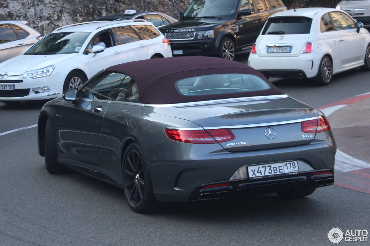 Mercedes-AMG S 63 Convertible A217