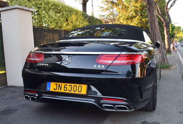 Mercedes-AMG S 63 Convertible A217