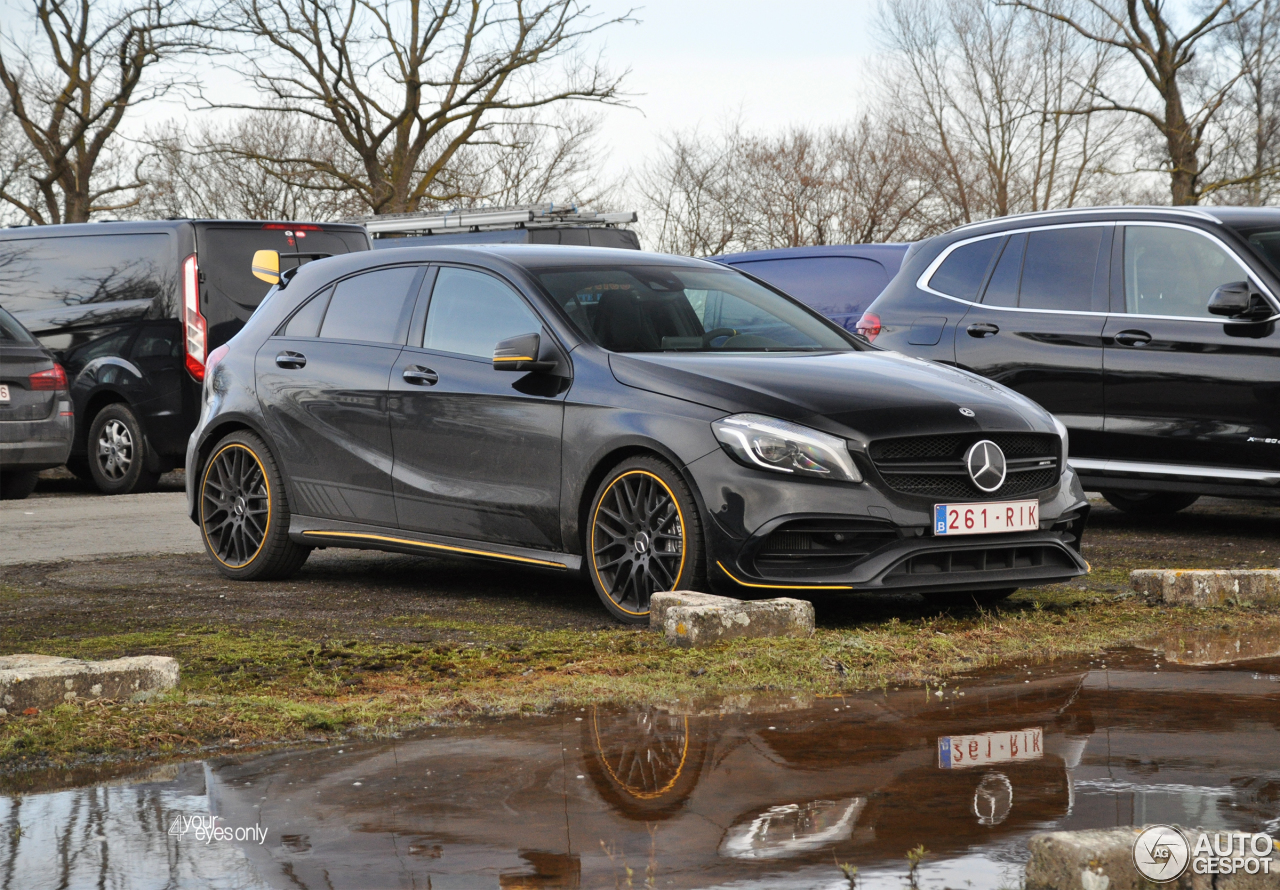 Mercedes-AMG A 45 W176 Yellow Night Edition