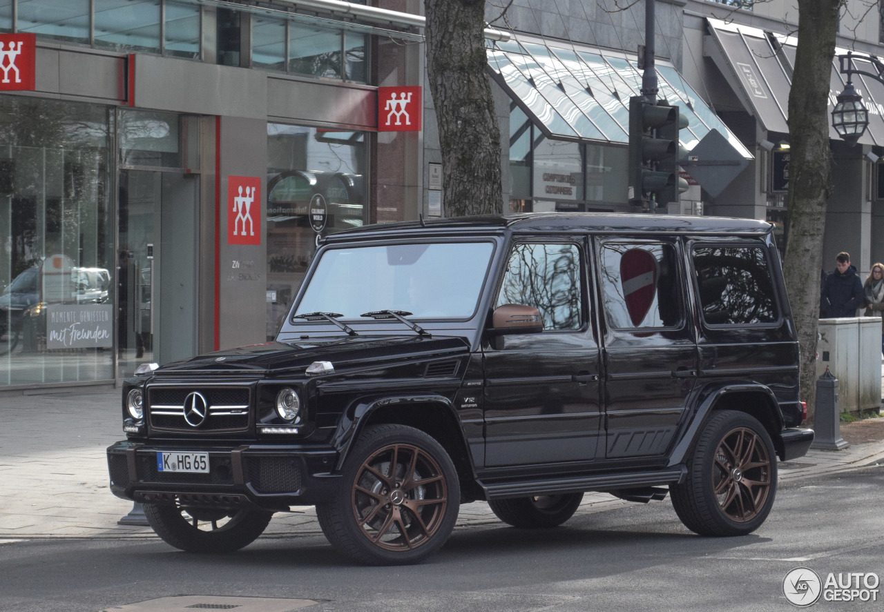 Mercedes-AMG G 65 2016 Final Edition