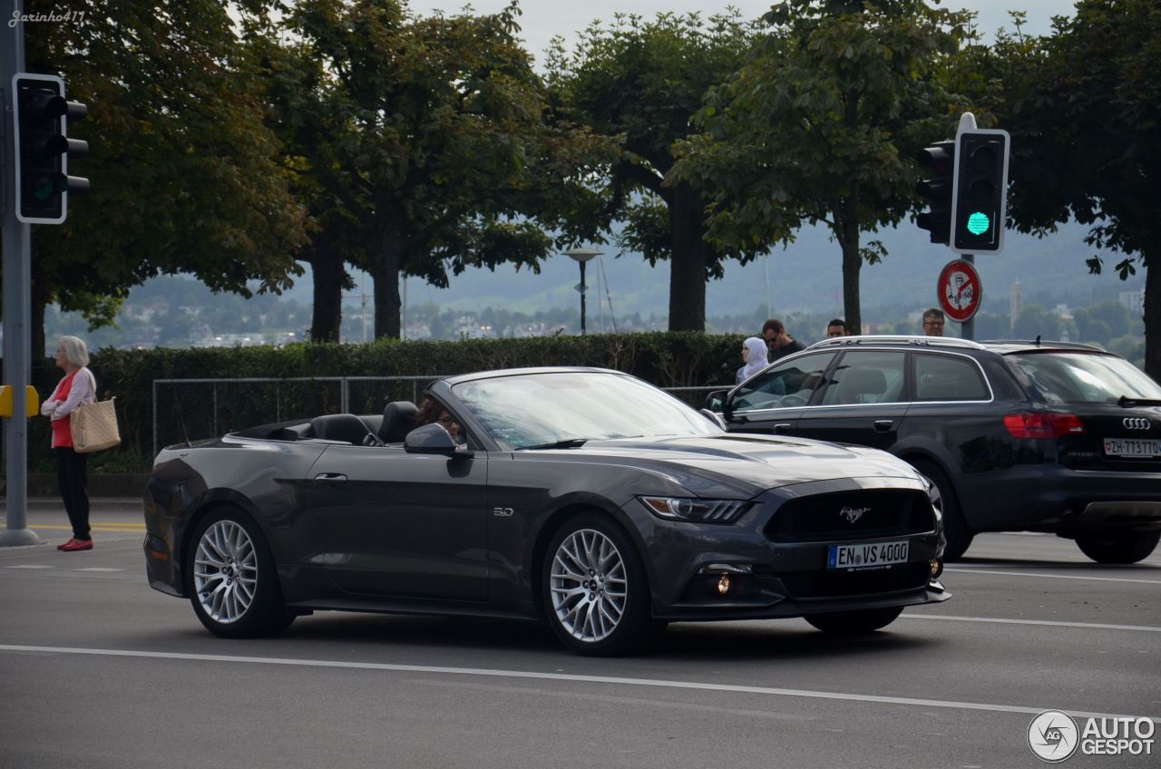 Ford Mustang GT Convertible 2015