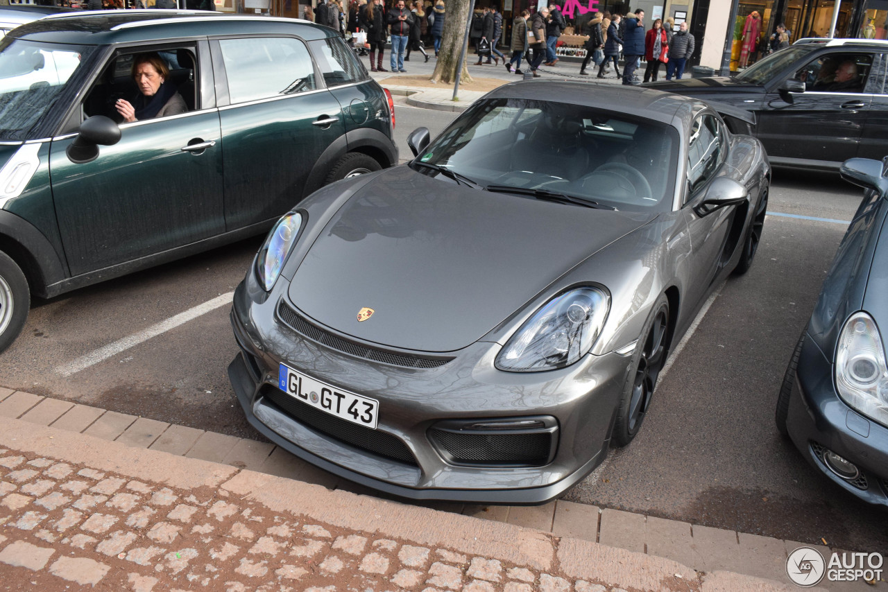 Porsche 981 Cayman GT4