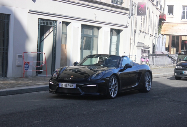 Porsche 981 Boxster Spyder