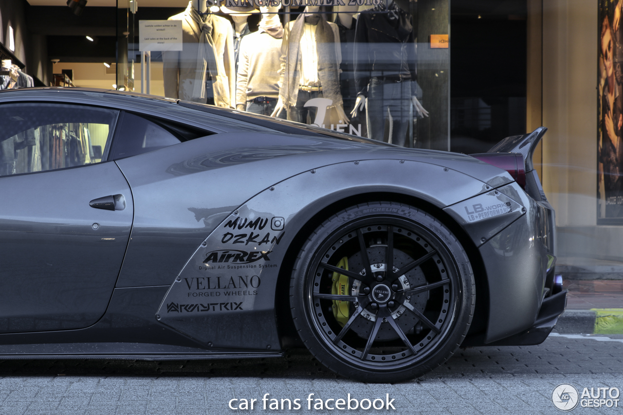 Ferrari 458 Italia Liberty Walk Widebody - 19 February 2018