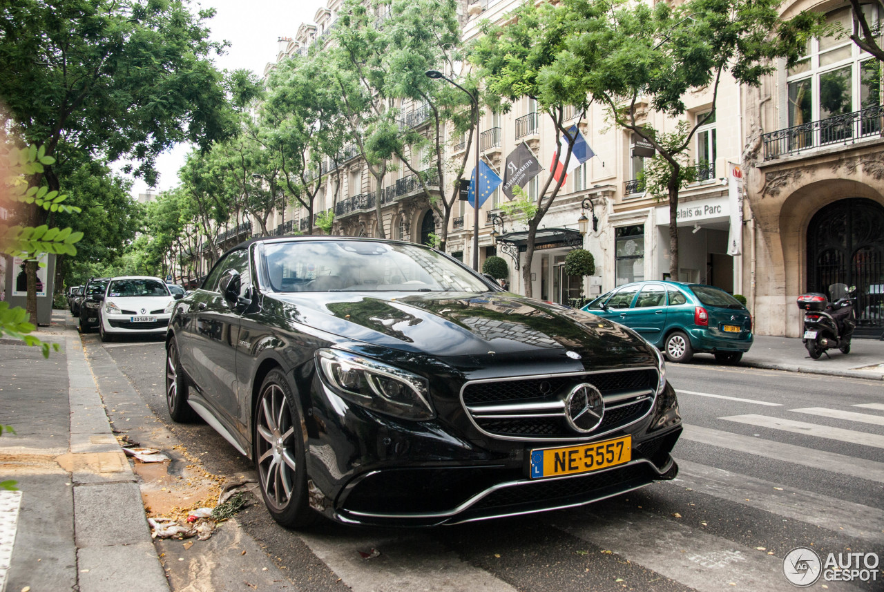 Mercedes-AMG S 63 Convertible A217