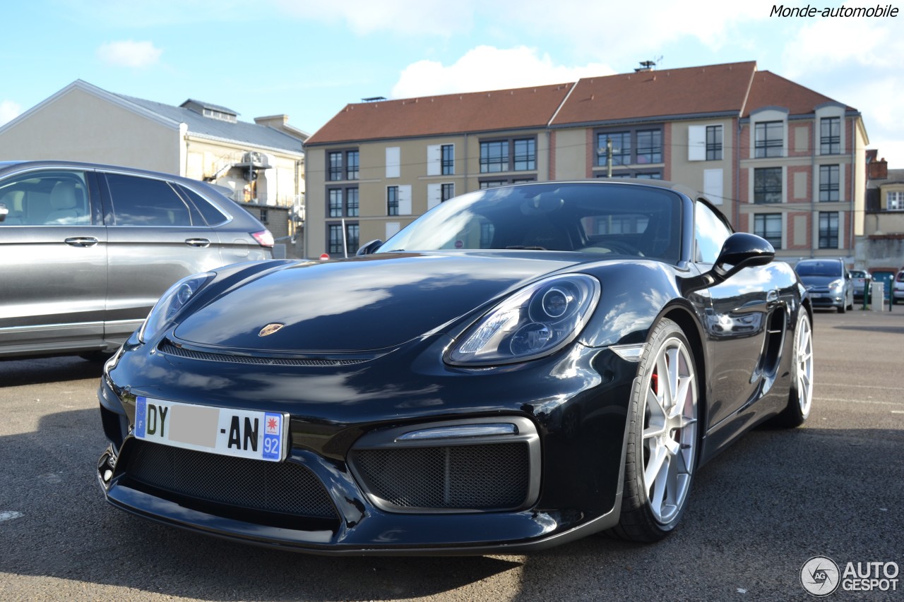 Porsche 981 Boxster Spyder