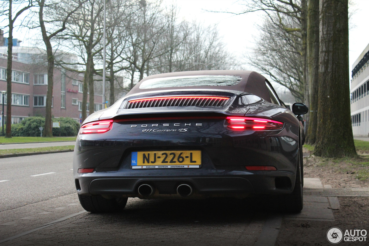 Porsche 991 Carrera 4S Cabriolet MkII