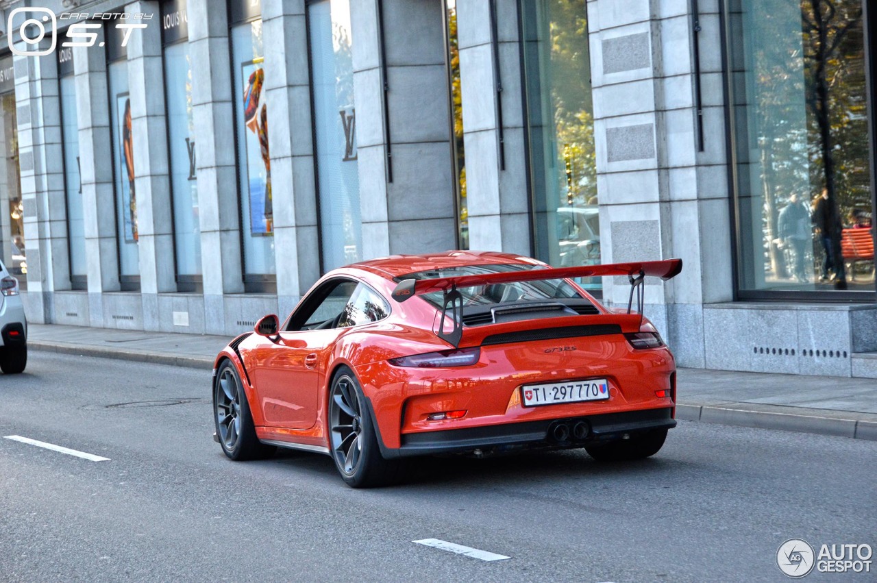 Porsche 991 GT3 RS MkI