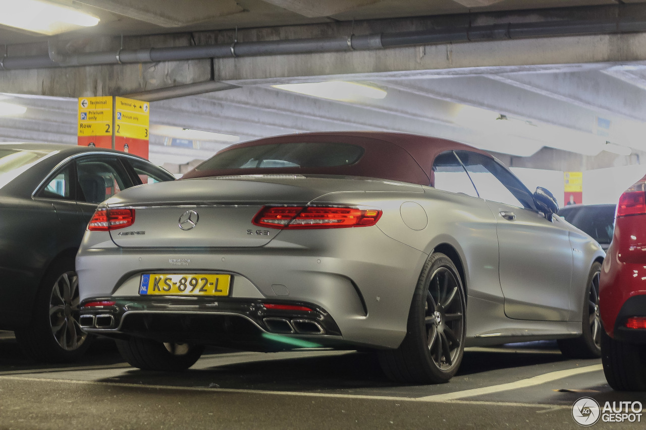 Mercedes-AMG S 63 Convertible A217