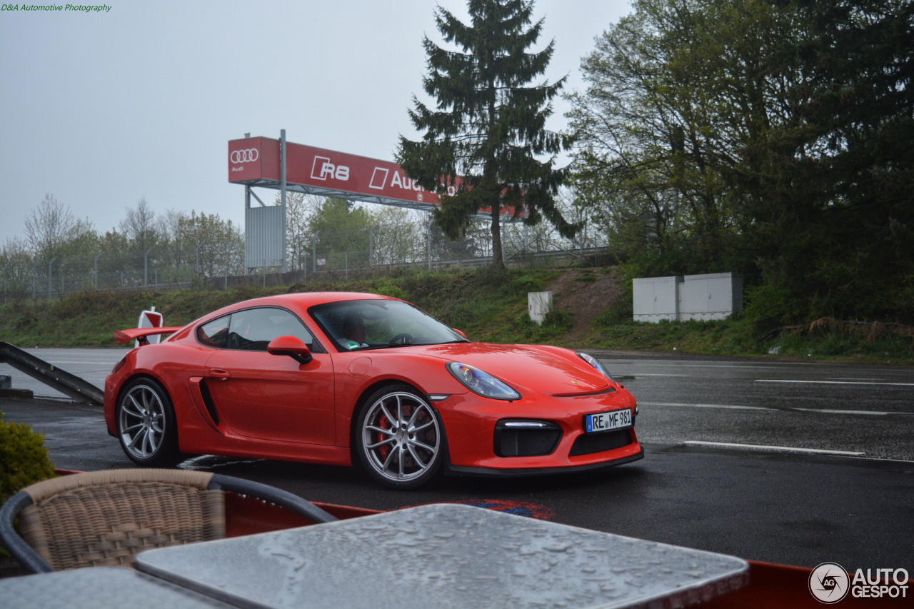 Porsche 981 Cayman GT4