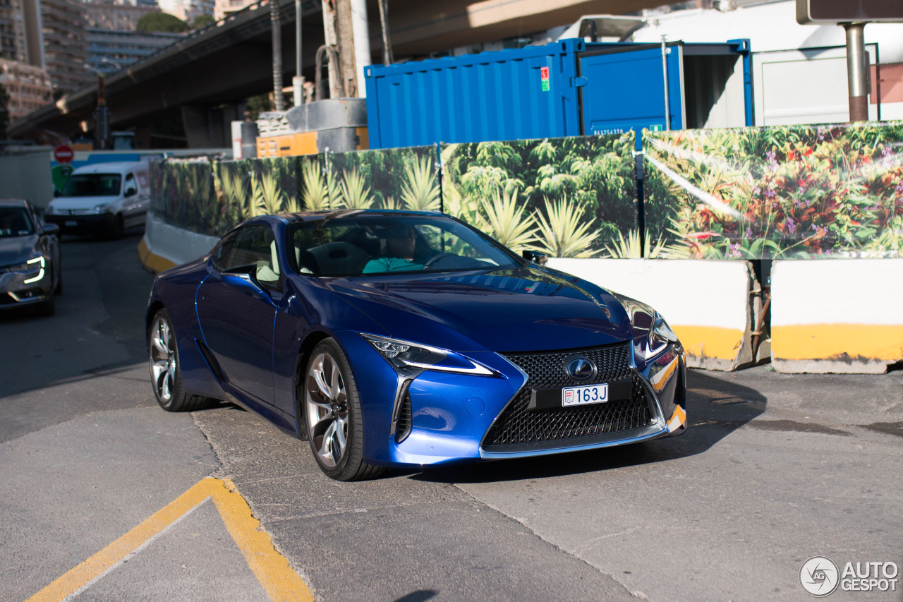 Lexus LC 500h Structural Blue Edition