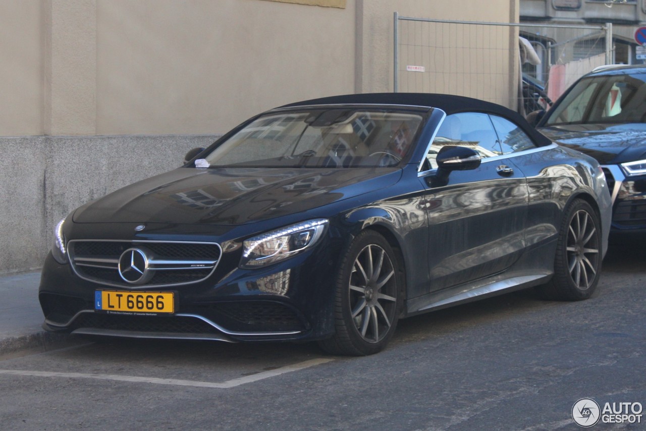 Mercedes-AMG S 63 Convertible A217