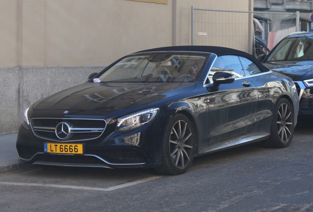 Mercedes-AMG S 63 Convertible A217