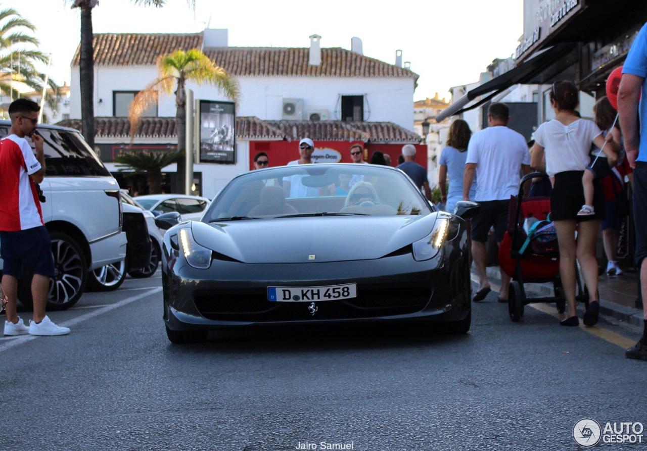 Ferrari 458 Spider