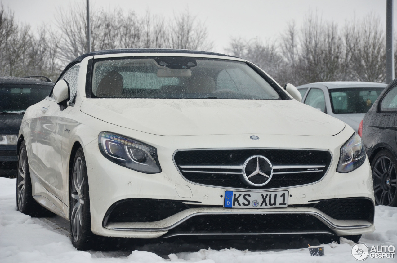 Mercedes-AMG S 63 Convertible A217