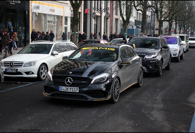 Mercedes-AMG A 45 W176 Yellow Night Edition